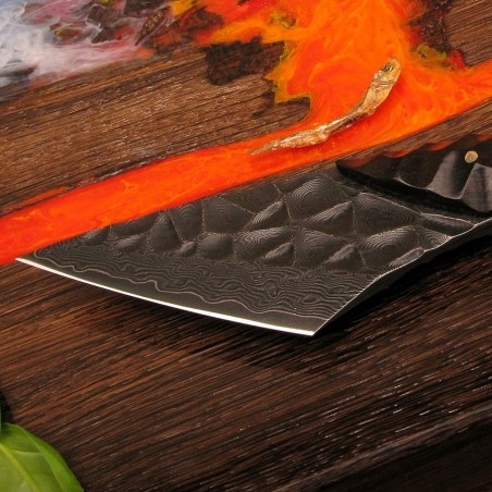 DELLINGER nůž steakový Damascus Almazan BBQ VG-10